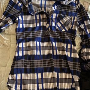 💋Long sleeve plaid shirt